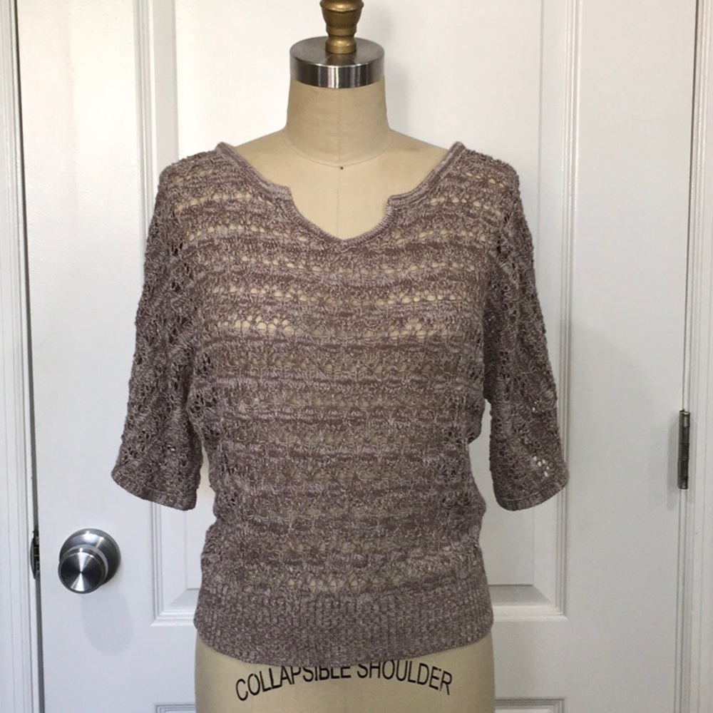 Crochet Knit Sweater